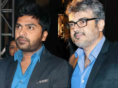 Silambarasan mourns the demise of Ajith's father, pays a visit to the actor's house