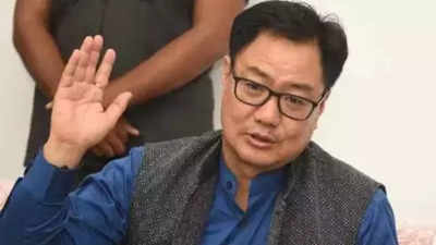 Differences between govt and judiciary do not mean confrontation: Law minister Kiren Rijiju