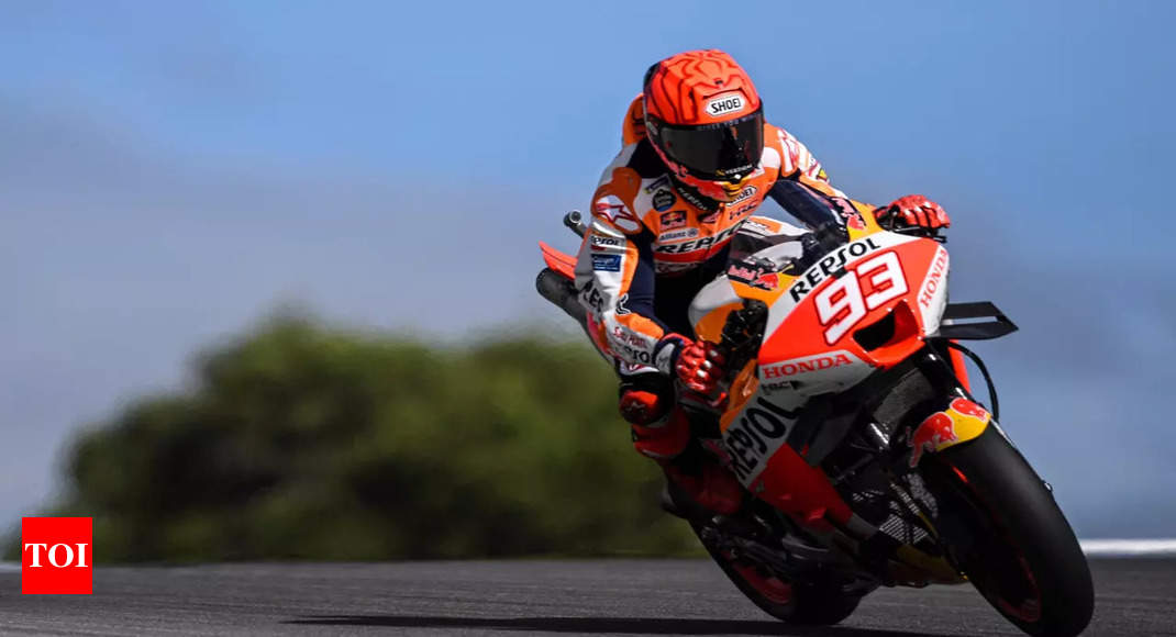 MotoGP: Marc Marquez breaks track record to earn sixth pole of the