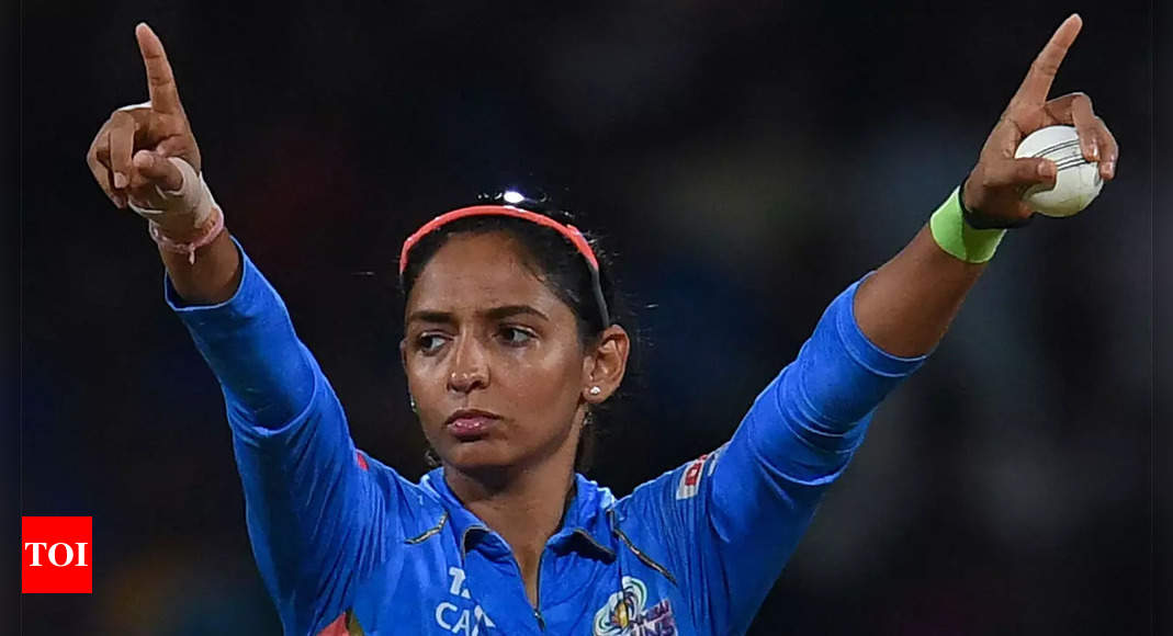 Players did not put boundary ropes, says Harmanpreet Kaur on short WPL boundary limits | Cricket News – Times of India