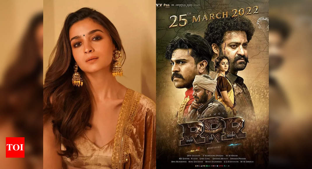 Alia Bhatt celebrates 1 year of SS Rajamouli’s ‘RRR’ – See inside – Times of India