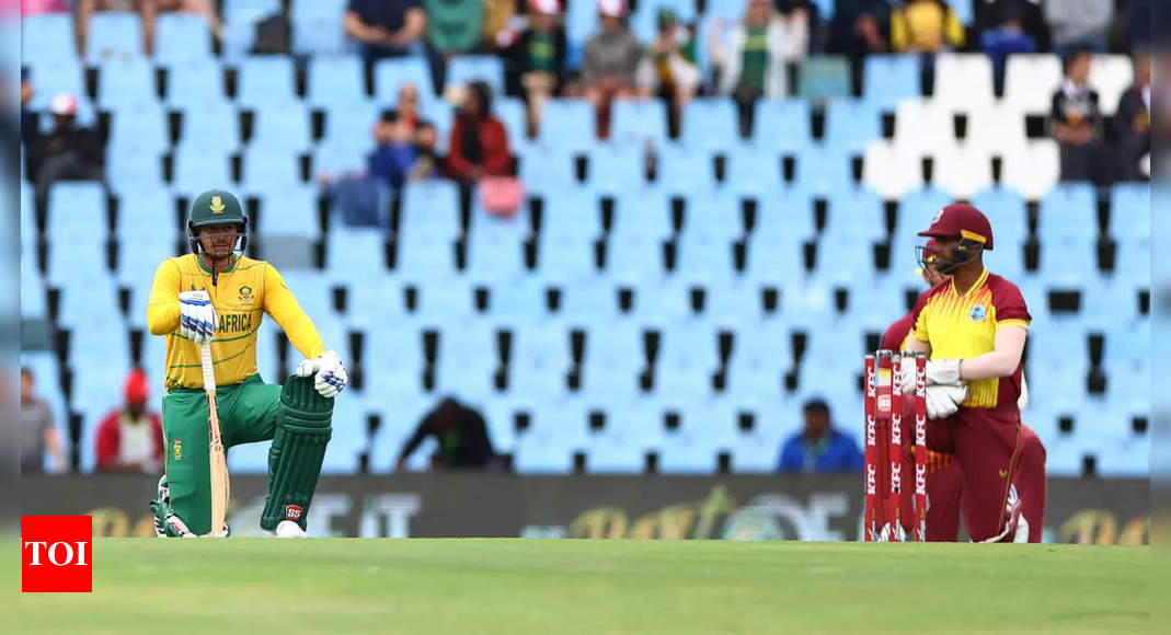 South Africa vs West Indies Live Cricket Score 1st T20I The Times of