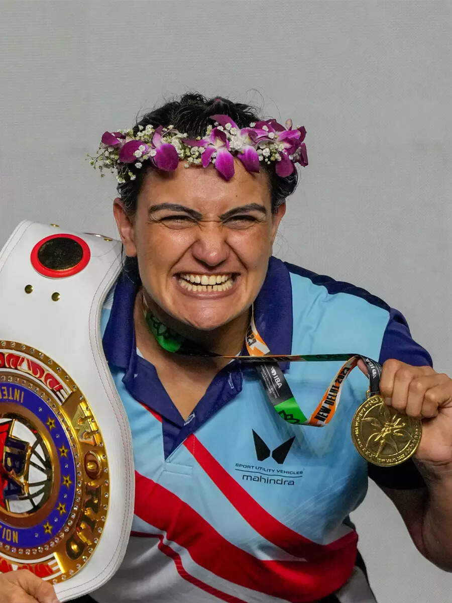 Boxers Nitu Ghanghas, Saweety Boora become world champions | Times of India
