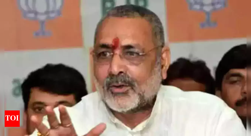 Muzaffarpur court acquits Union minister Giriraj Singh in 9yearold rail blockade case Patna