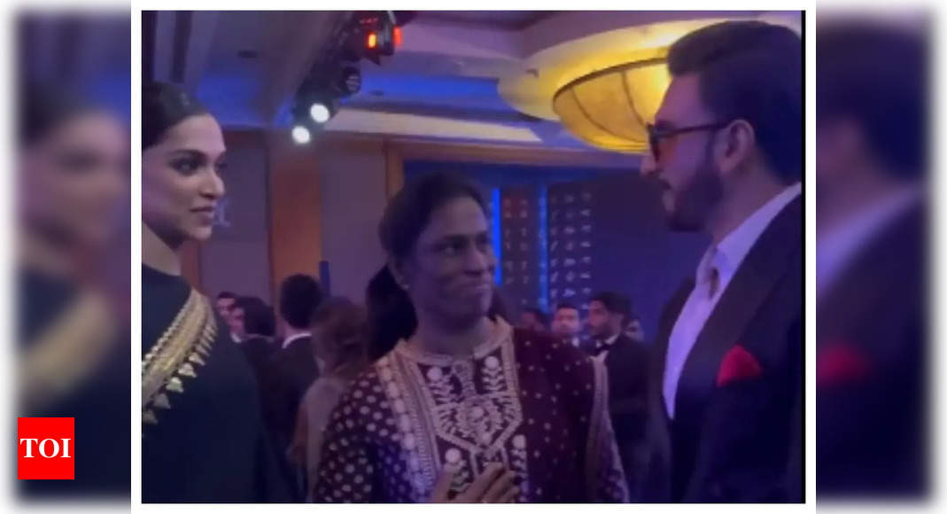 Deepika Padukone listens keenly as Ranveer Singh and PT Usha indulge in conversation – watch video | Hindi Movie News – NewsEverything Life Style