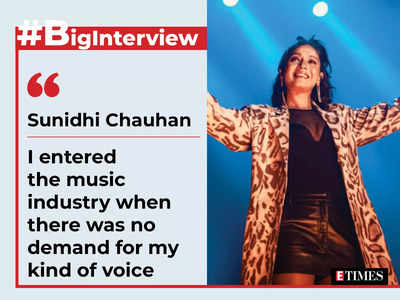 Sunidhi Chauhan: I entered the music industry when there was no demand for my kind of voice - #BigInterview