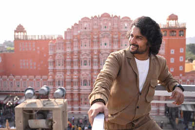 Natural Star Nani and his Pan-India film 'Dasara' were welcomed by Jaipur with a thunderous reception!