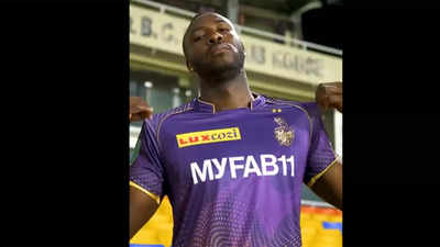 Andre russell best sale jersey number