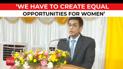 CJI Chandrachud flags 'abysmal' gender ratio in legal profession, calls for ensuring equal opportunities for women
