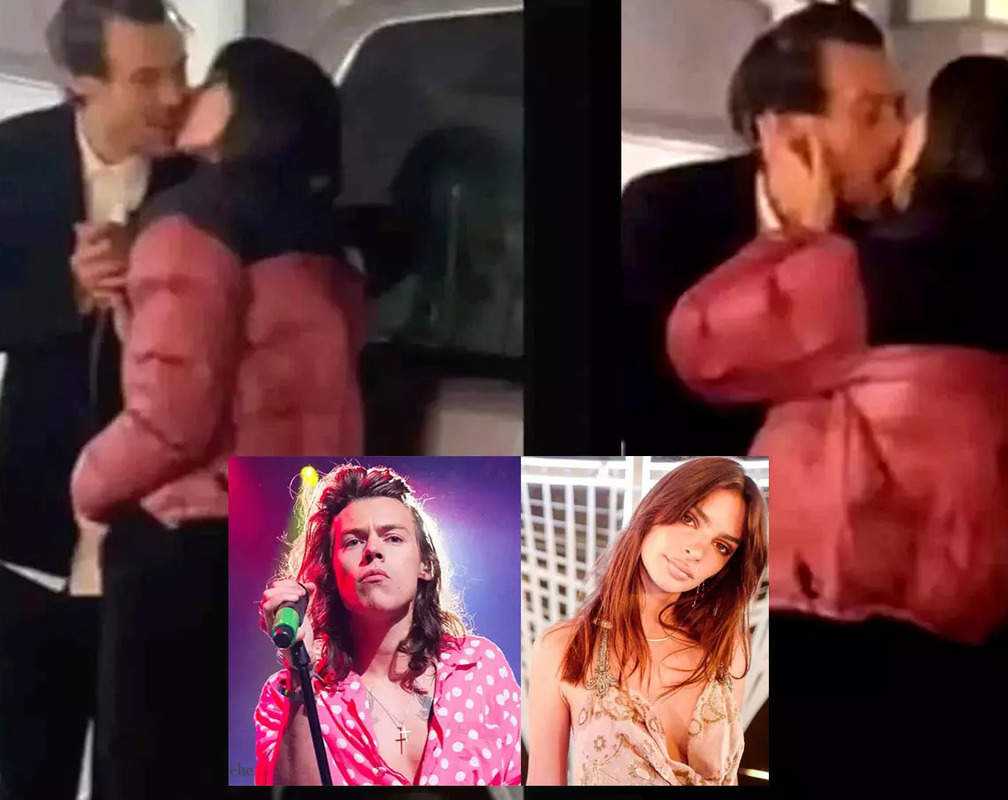 
Harry Styles and Emily Ratajkowski's passionate kiss on the street of Tokyo gets caught on cam and goes viral
