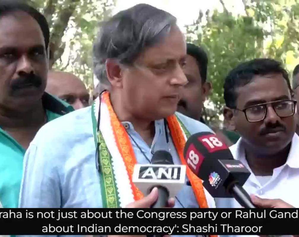 
Congress leader Shashi Tharoor slams BJP govt
