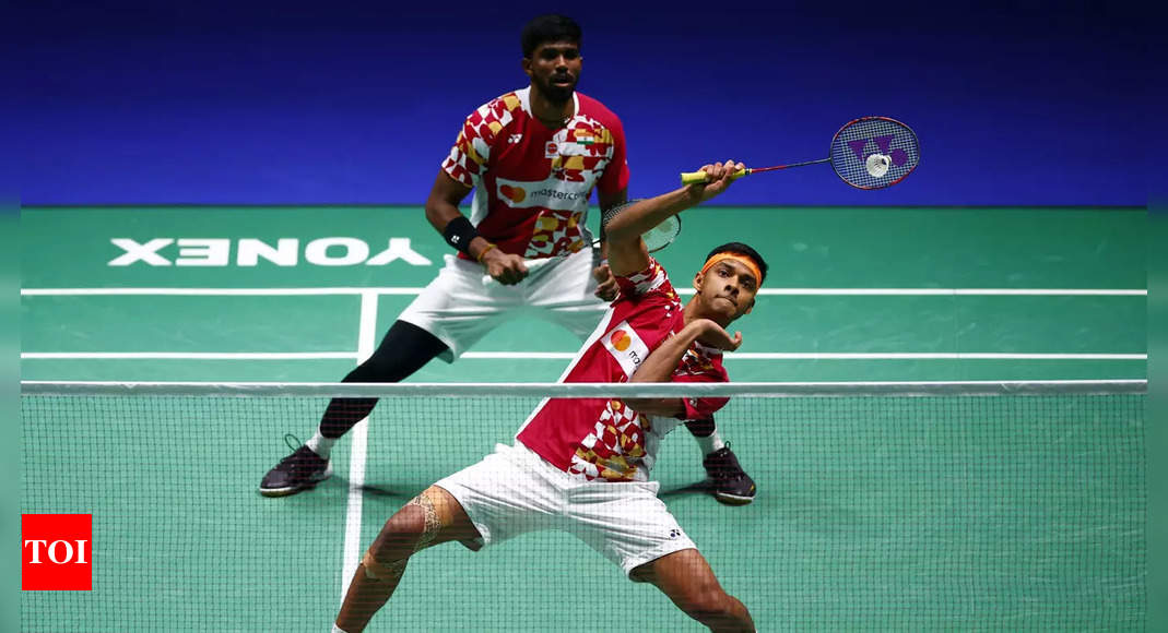 Swiss Open 2023: Satwiksairaj Rankireddy and Chirag Shetty win Swiss Open doubles title | Badminton News – Times of India