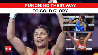 Saweety, Nitu, Nikhat clinch historic gold medals at Women's World Boxing Championships