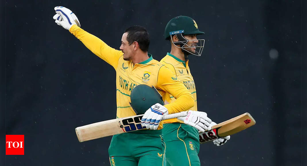 Quinton de Kock’s dazzling ton powers South Africa to highest profitable T20I run chase | Cricket Information – Occasions of India