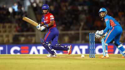 WPL Final: Shikha, Radha lift Delhi Capitals to 131/9 against Mumbai Indians