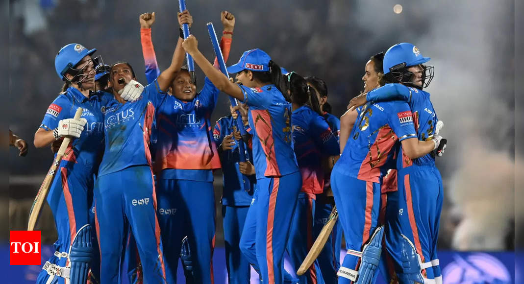 Women’S Premier League: DC vs MI Highlights: Mumbai Indians beat Delhi Capitals to win inaugural WPL title | Cricket News – Times of India
