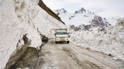 All 3 Leh routes opened in record time this year, to ease troop movements