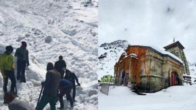 Char Dham towns in Uttarakhand's Garhwal Himalayas see fresh snowfall