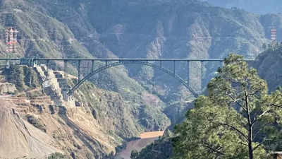 Chenab bridge: World's highest railway bridge nears completion; watch breathtaking video