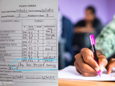 "She has passed away": Teacher's remark on student's report card strikes a nostalgic chord for many