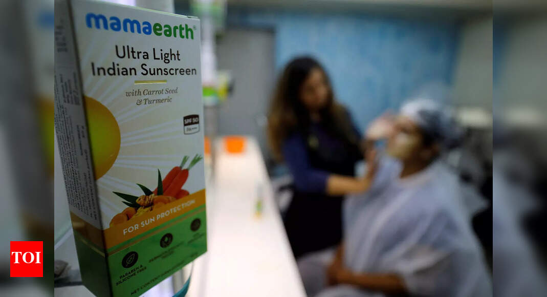 Skincare firm Mamaearth’s parent puts IPO on hold – Times of India