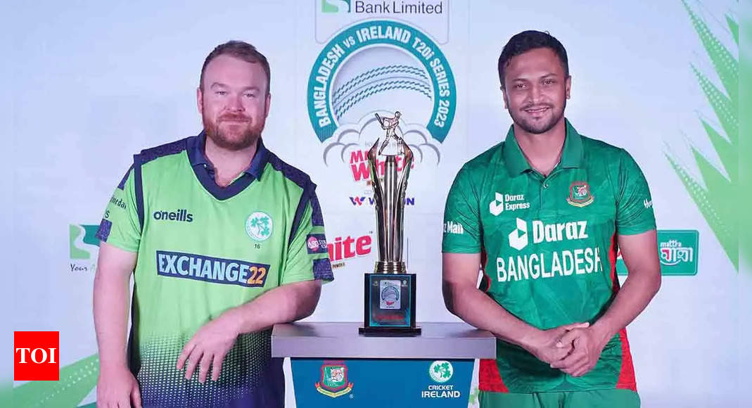 Bangladesh 207/5 in 19.2 Overs | Bangladesh vs Ireland, 1st T20I Live Cricket Score  – The Times of India