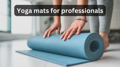 This color-changing yoga mat gives visual feedback on your form
