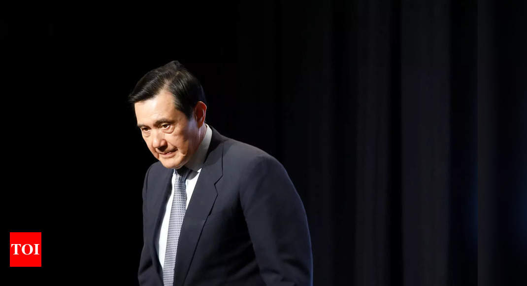 Taiwan: Taiwan ex-president Ma Ying-jeou heads to China ‘to improve cross-strait atmosphere’ – Times of India