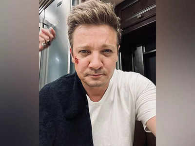 Jeremy Renner walks for first-time after snow plow accident