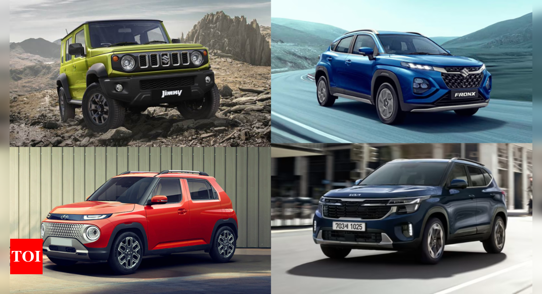 Top 4 SUVs under 15 lakh in India Jimny 5 door to 2023 Kia