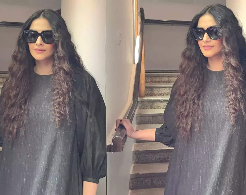 
Watch: Sonam Kapoor Ahuja wows fans with her bewitching look in shades of black
