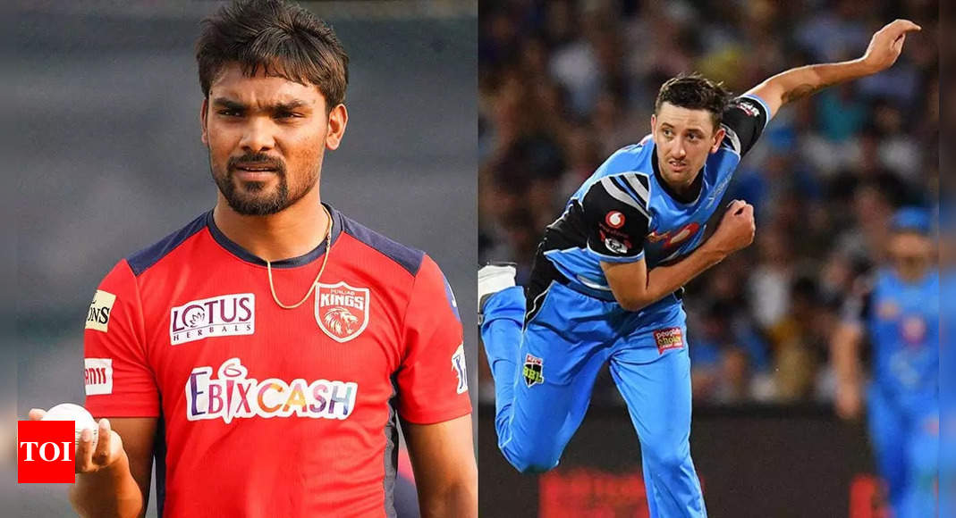 Sandeep Sharma replaces injured Prasidh Krishna at Rajasthan Royals; Matthew Short joins Punjab Kings as Bairstow’s replacement | Cricket News – Times of India