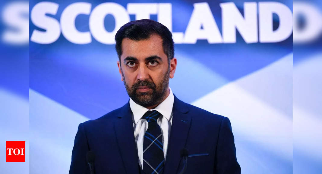 Humza Yousaf wins Scottish leadership race – Times of India