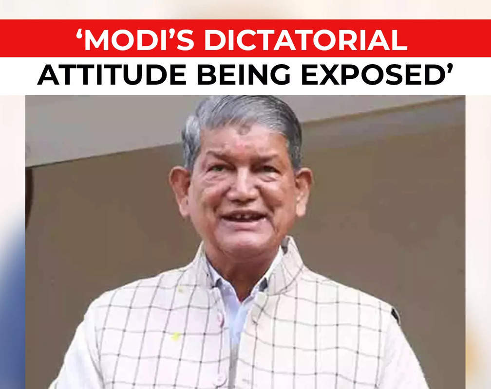 
'Height of tyranny': Harish Rawat hits out at PM Modi after Rahul Gandhi is asked to vacate govt bungalow
