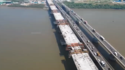 New 4-lane bridge on Varsova creek opens for traffic in Thane