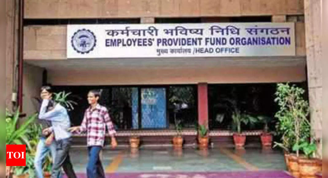 EPFO Board to declare rate of interest for 2022-23 today – Times of India