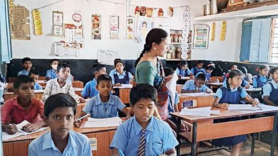 Karnataka: Pupils upbeat as assessments begin for classes 5 and 8