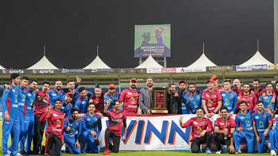 Shadab Khan leads Pakistan's consolation T20I win, Afghanistan take series