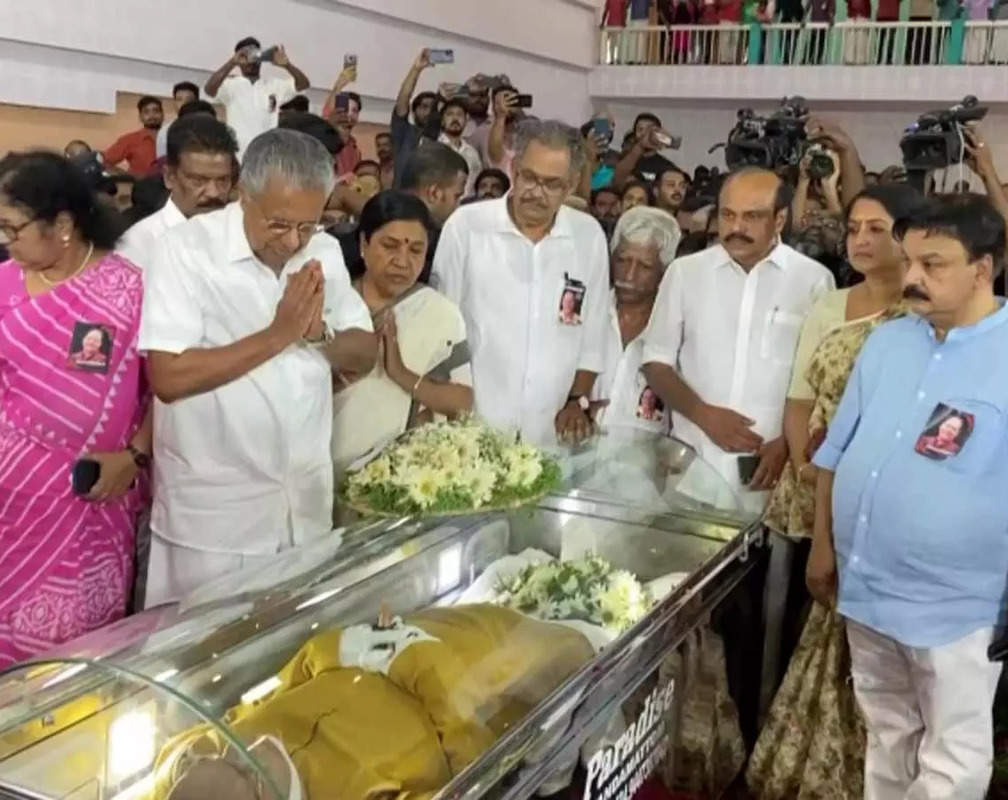 
Kerala CM Pinarayi Vijayan pays last respect to Veteran Malayalam actor Innocent
