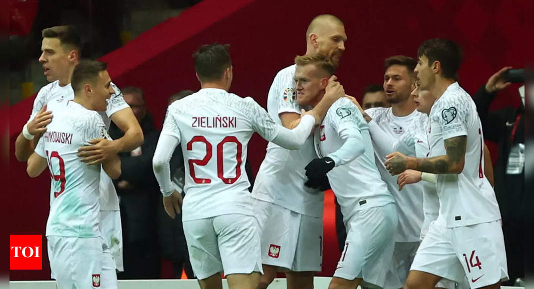 Poland’s Karol Swiderski secures 1-0 win over Albania in Euro qualifiers | Football News – Times of India