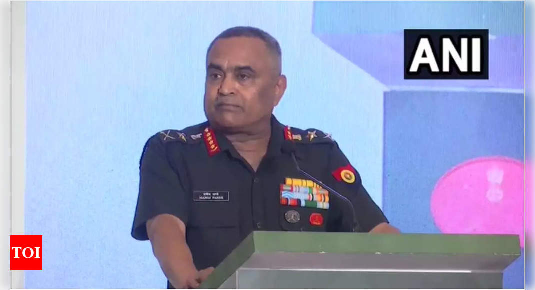 India and Africa face common threats like terrorism, collective experience helpful to deal with emerging security threats: Army chief Pande | India News – Times of India