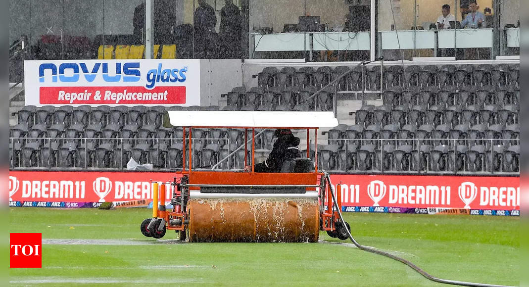 NZ vs SL: Rain washes out 2nd ODI between New Zealand and Sri Lanka | Cricket News – Times of India