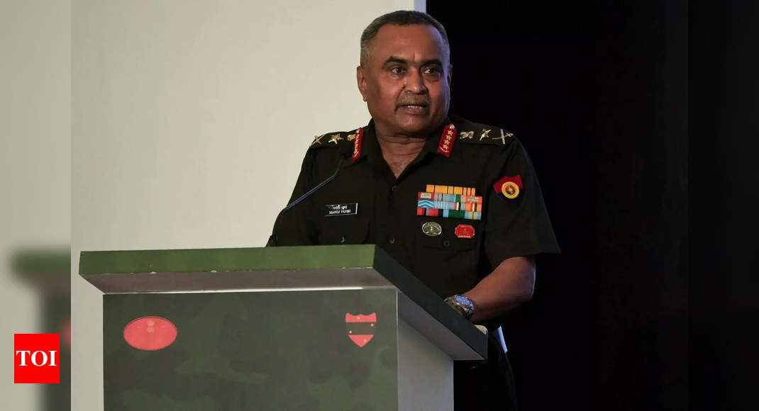 Army:  India, African nations need to strengthen ties to counter terrorism, extremism: Indian Army chief | India News – Times of India
