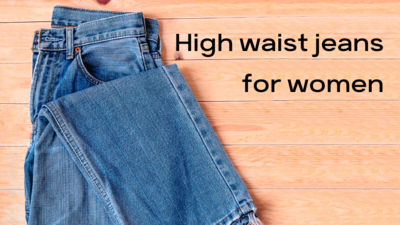 High waist jeans for women from top brands like Levi's, Pepe, Only & more