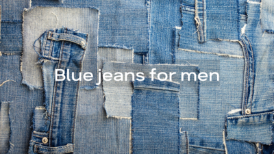 Blue jeans for men from top jeans brand in India