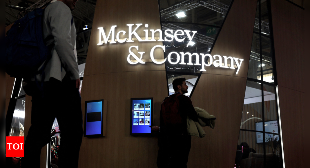 McKinsey starts eliminating 1,400 roles this week in a rare round of job cuts – Times of India