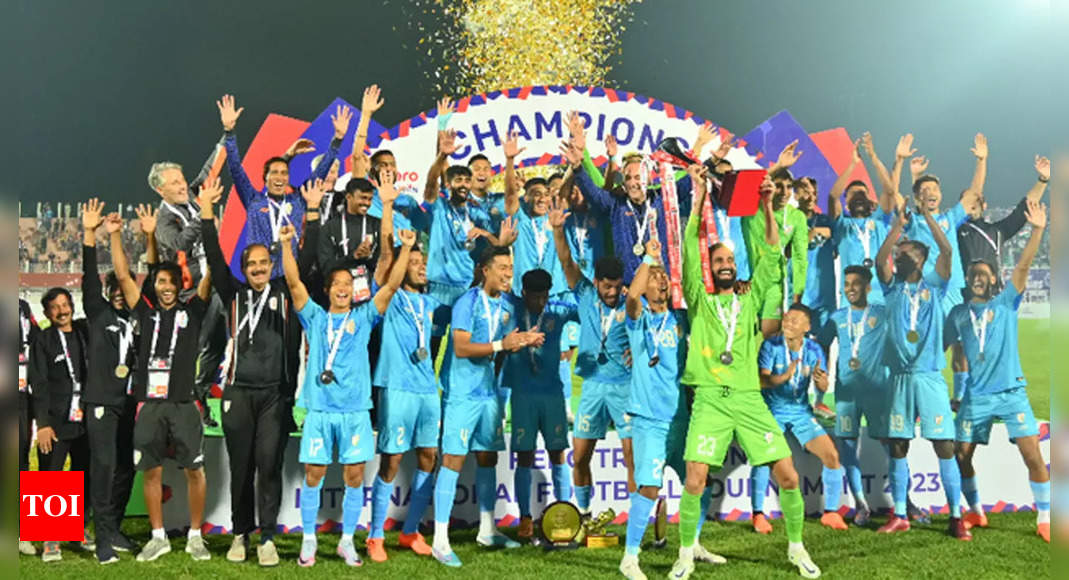 India too good for Kyrgyz Republic; win Hero Tri-Nation Tournament | Football News – Times of India