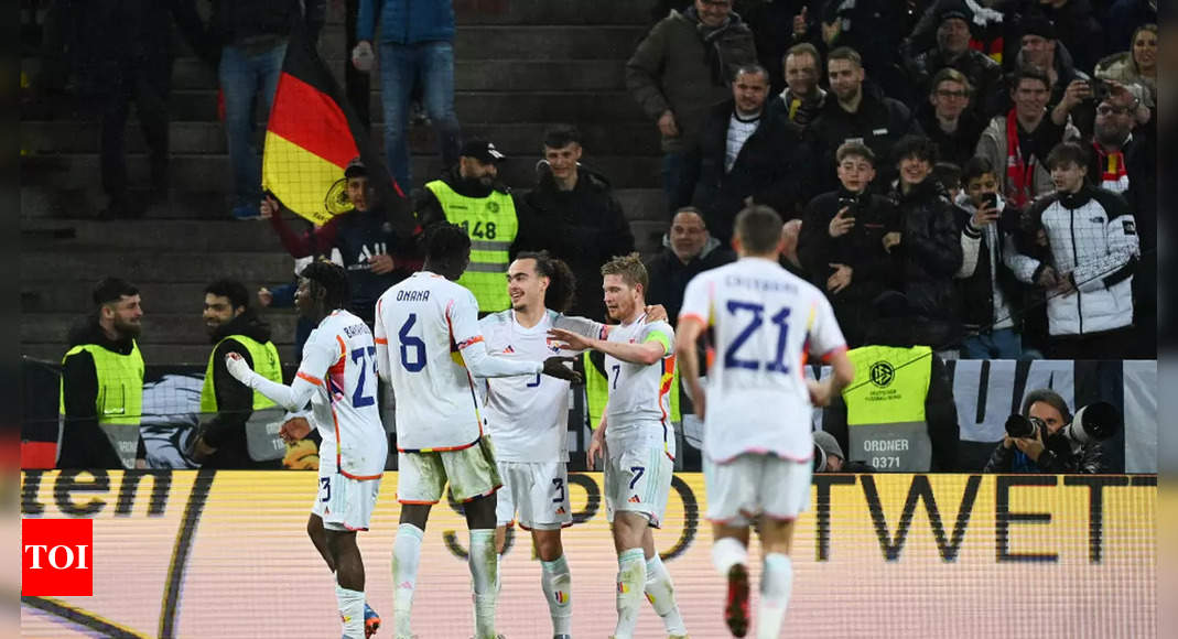 België versloeg Duitsland met 3-2 om de gastlanden van Euro 2024 onder druk te zetten |  Voetbal nieuws