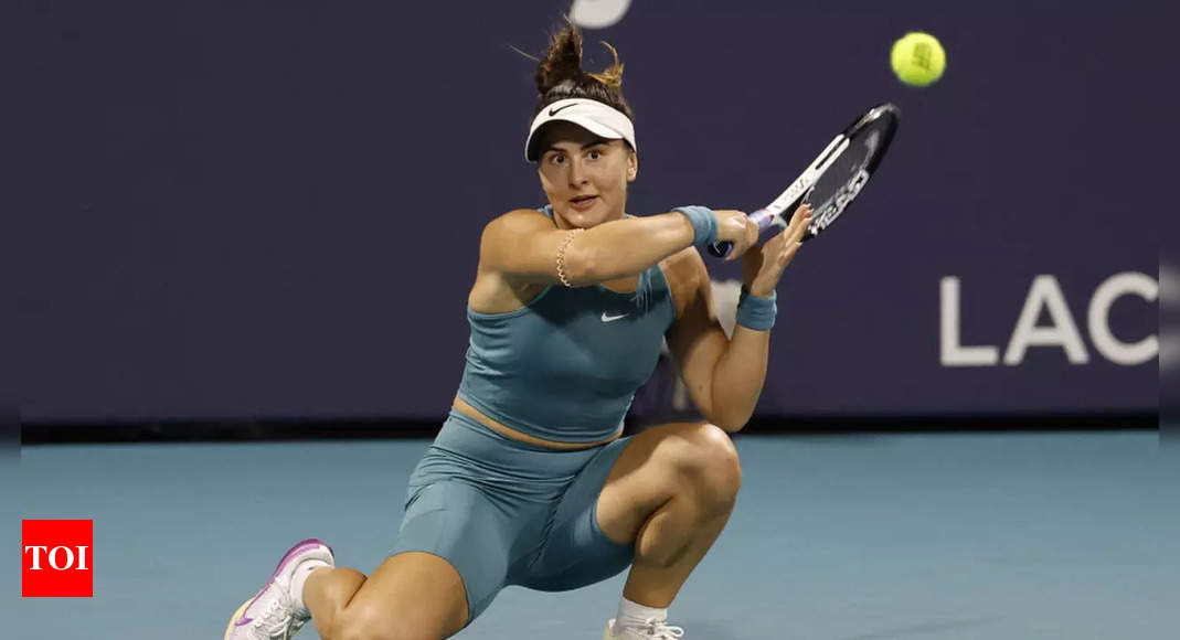 Bianca Andreescu waiting for test results on painful ankle injury | Tennis News – Times of India