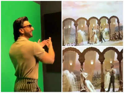 Ranveer Singh dances with a hologram of Deepika Padukone amidst separation rumours - WATCH